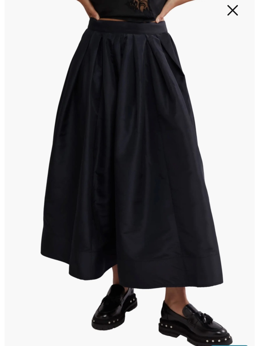 Free People Emilia Crinkle Skirt size M